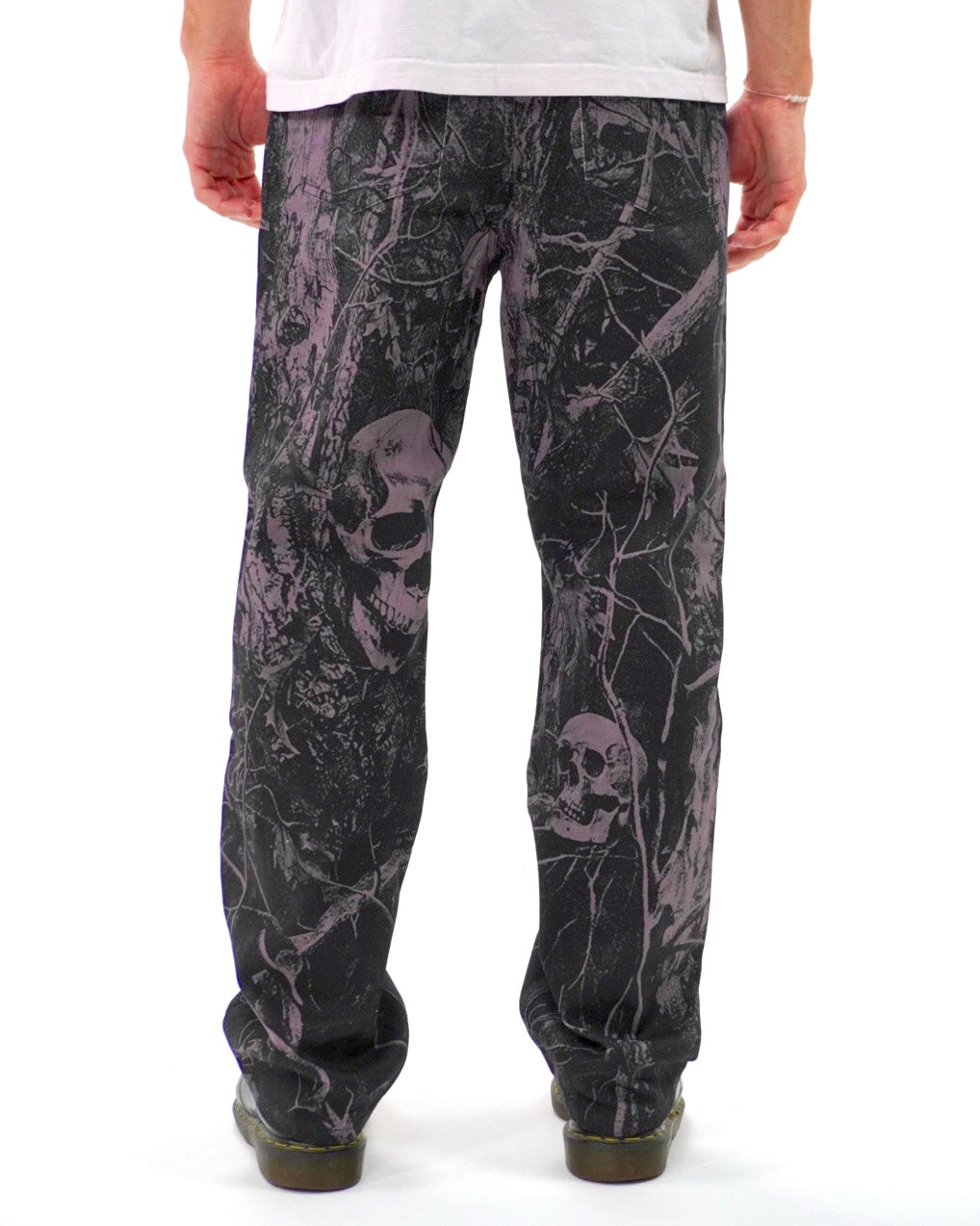 FEAR TREE CAMO PANTS - BLACK