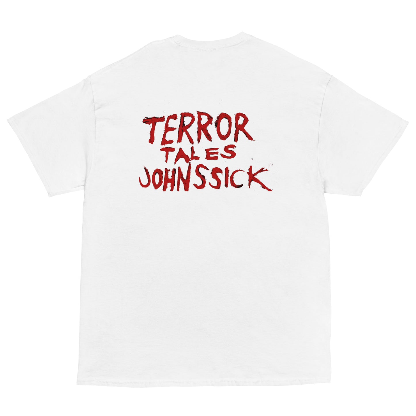 JOHNSSICK x TERROR TALES Ghostface T-shirt