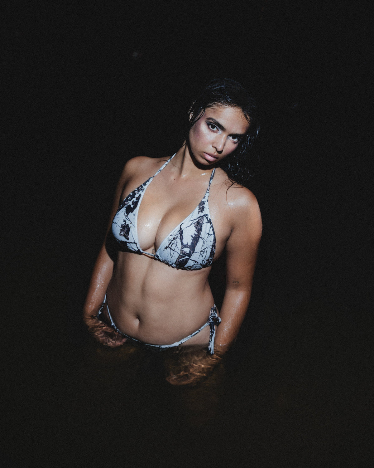 FROSTBITE CAMO BIKINI TOP
