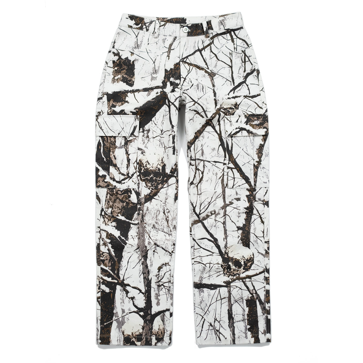 FROSTBITE CAMO CARGO PANTS – Terror Tales Clothing
