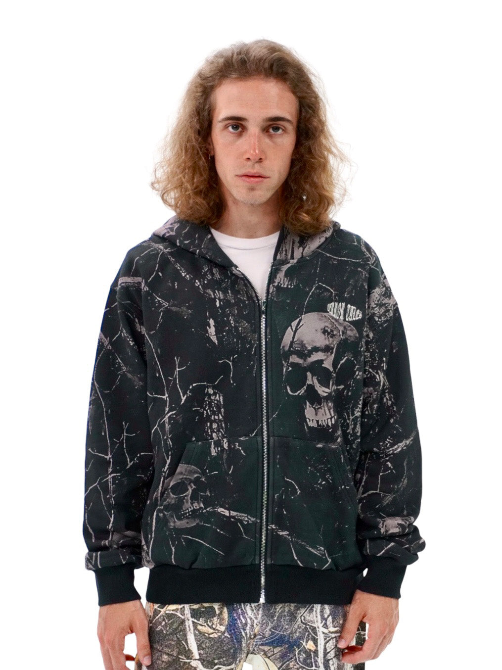 FEAR TREE CAMO ZIP UP