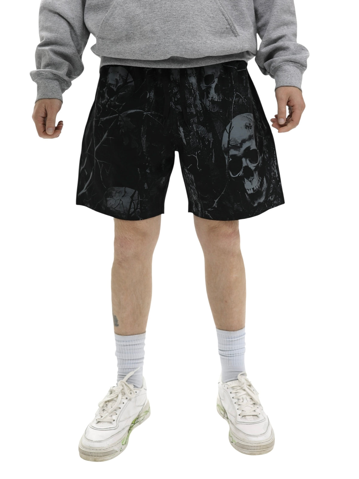 FEAR TREE CAMO SHORTS - BLACK [PRE-ORDER]