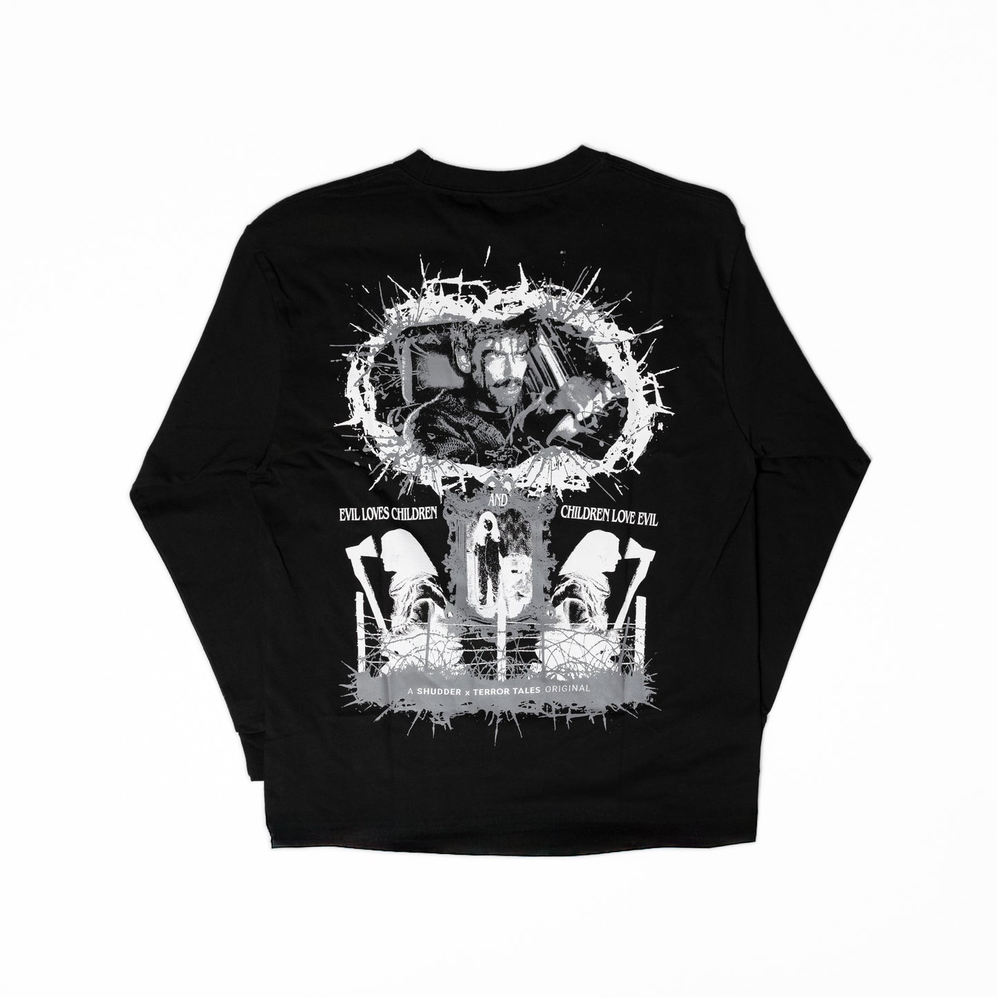 'When Evil Lurks' Long Sleeve - Black