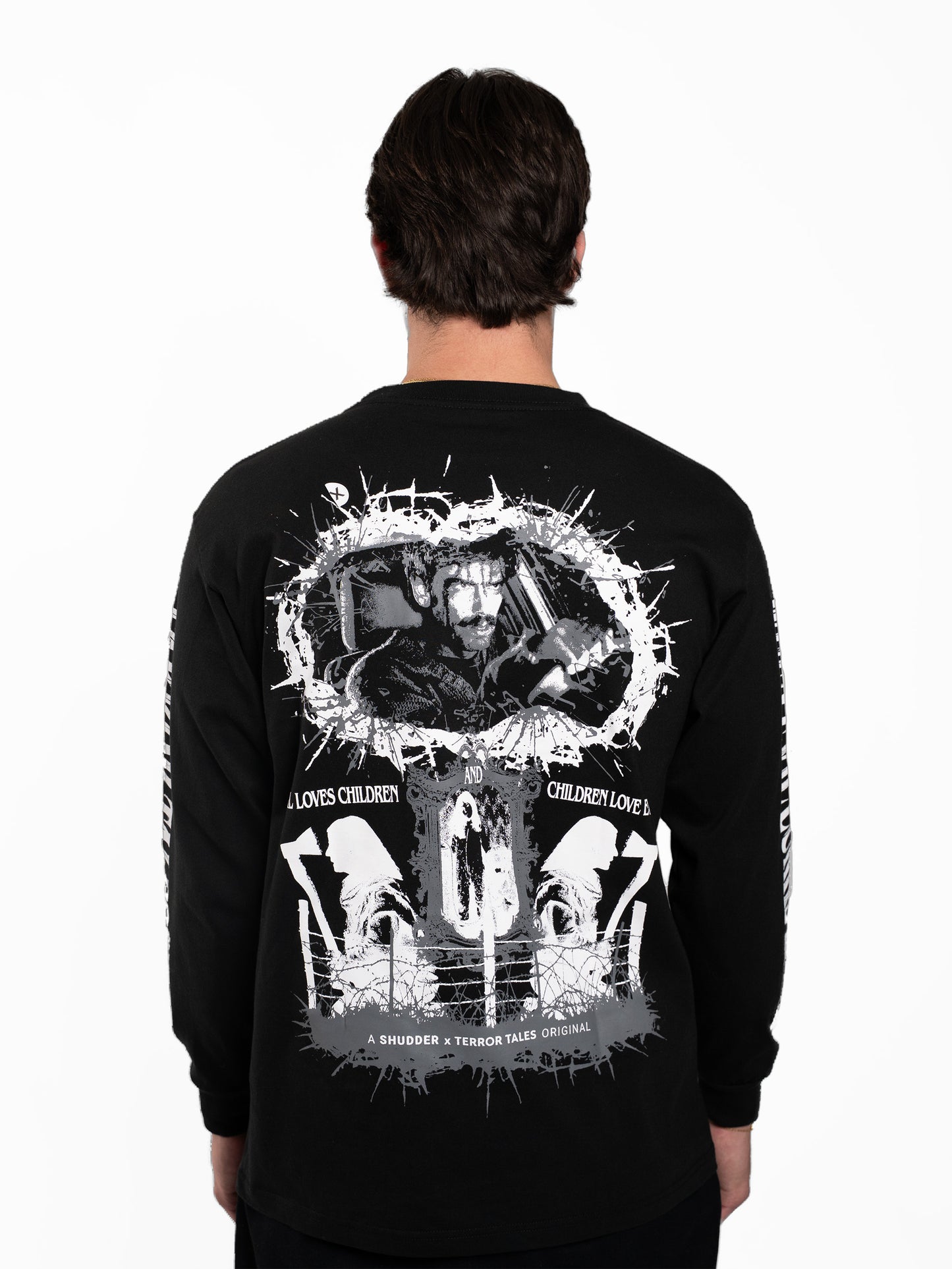 'When Evil Lurks' Long Sleeve - Black