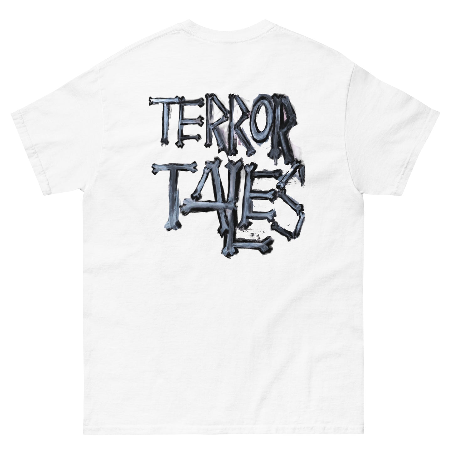 JOHNSSICK x TERROR TALES Skull T-shirt