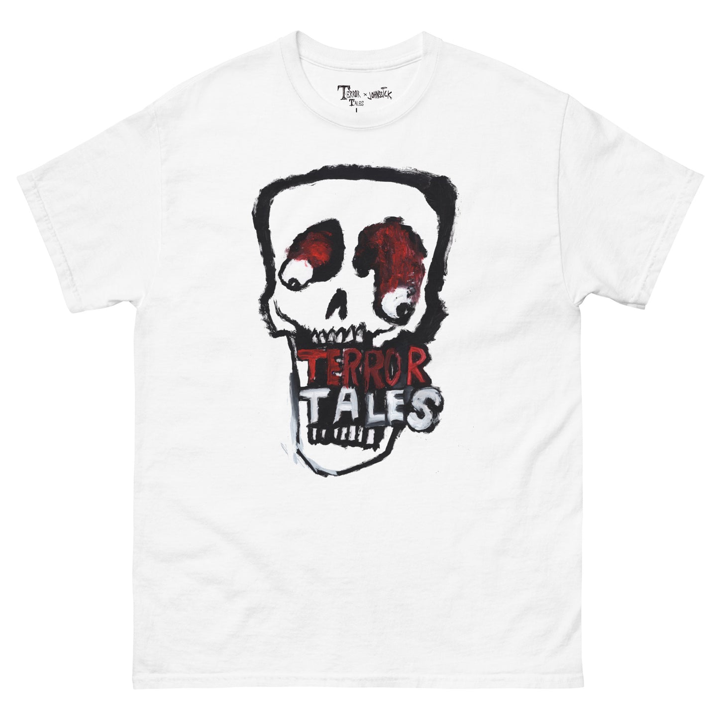 JOHNSSICK x TERROR TALES Bite T-shirt